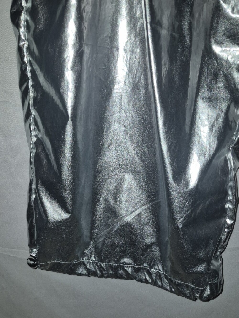 Jolie & Joy Metallic Silver Pants - Picture 6 of 7